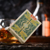 Notorious Gambling Frog (Green) Playing Cards by Stockholm17